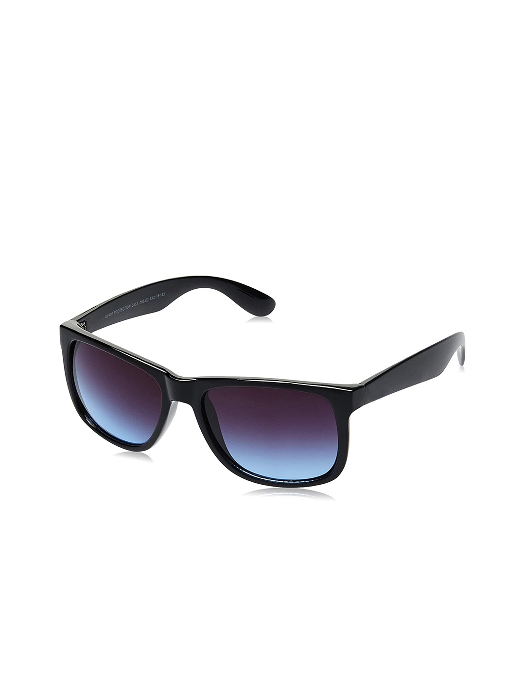 

Roadies Square Sunglasses with UV Protected Lens RDM-183-C3, Black