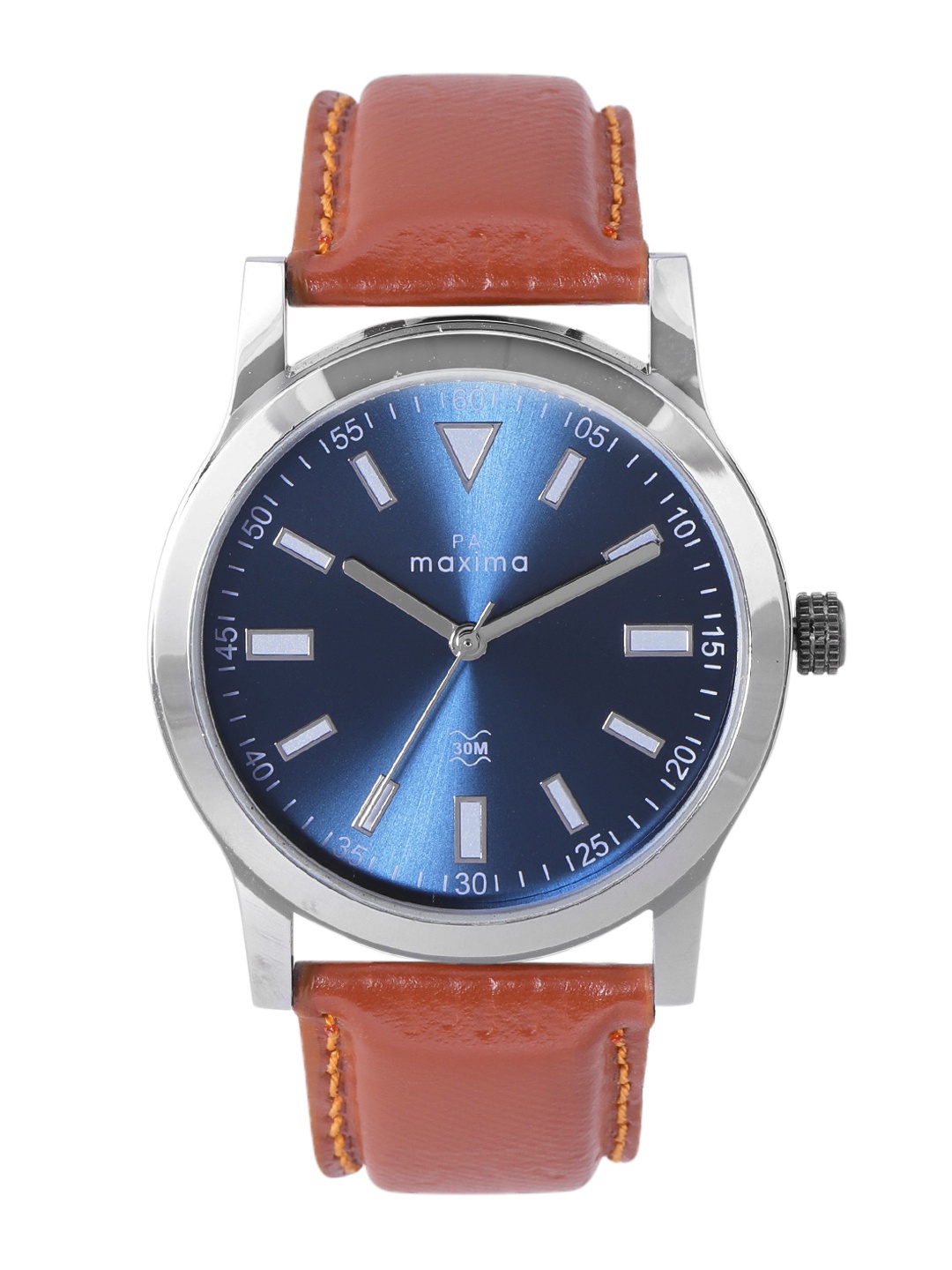 

maxima Men Analogue Watch O-49564LMGI, Blue