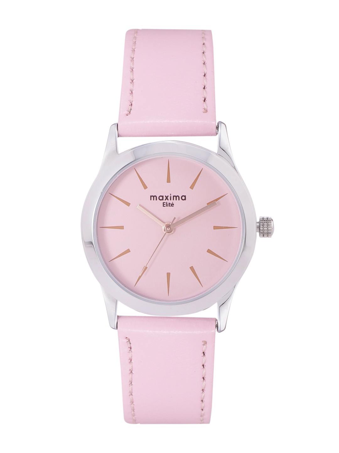 

maxima Women Analogue Watch 62713LMLI, Pink
