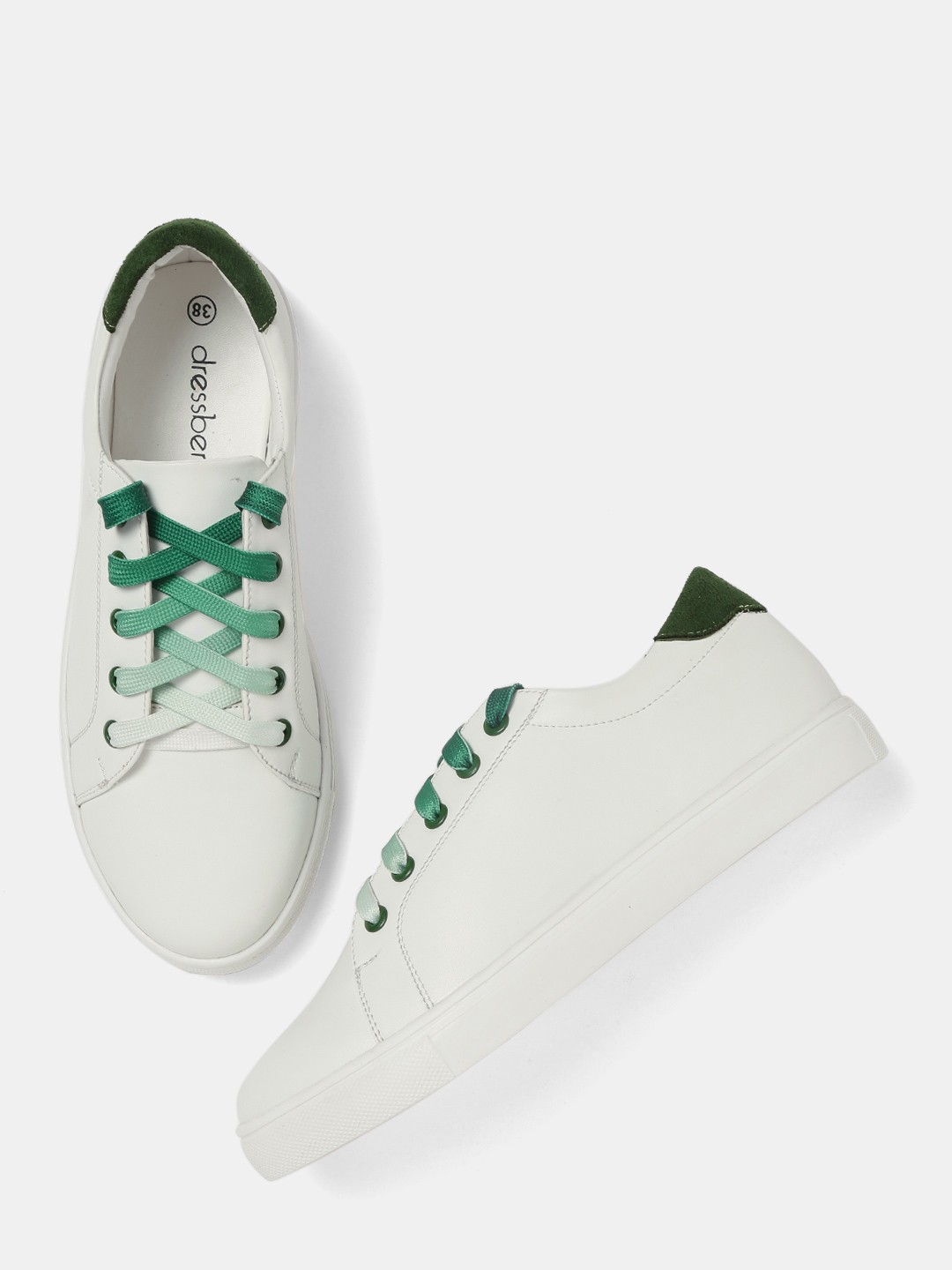 

DressBerry Women White Sneakers