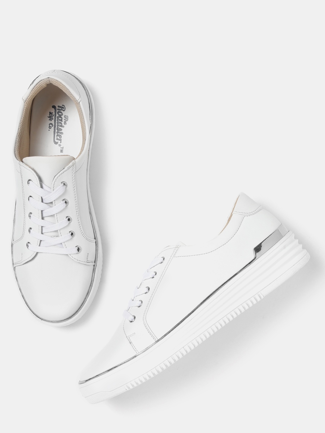 

Roadster Women White Sneakers