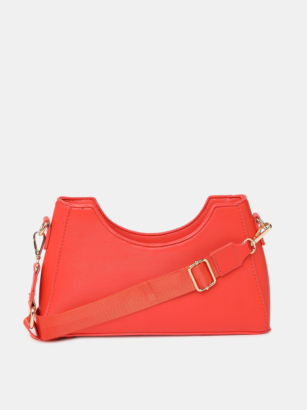 

Vero Moda Pu Structured Sling Bag, Orange