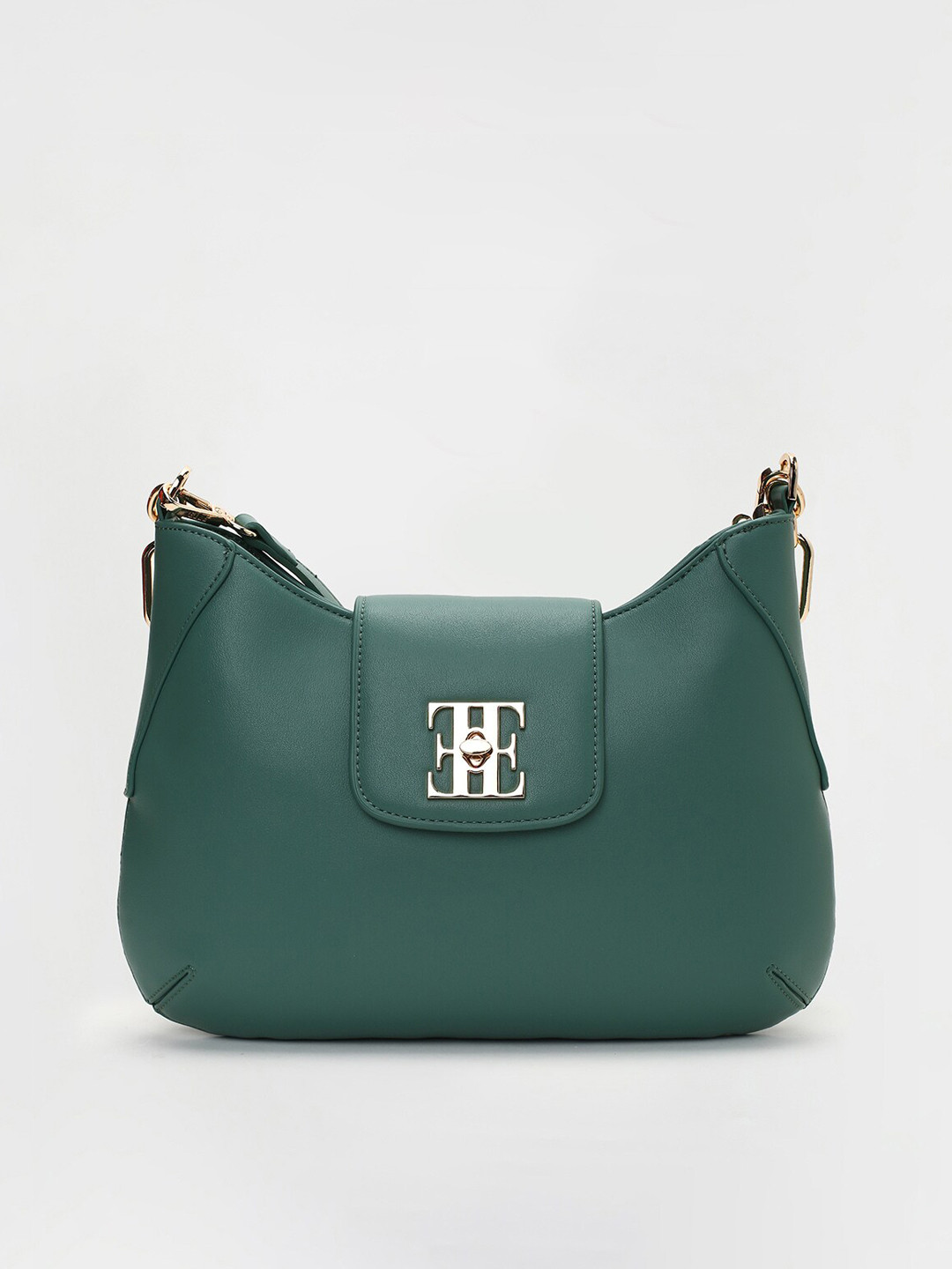 

ELLE Textured Structured Sling Bag, Green