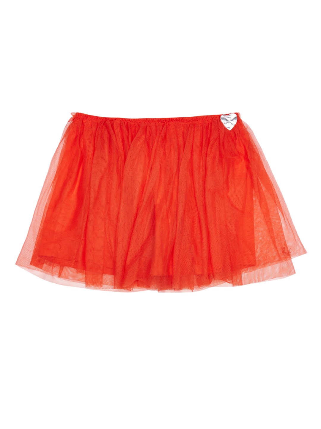 

United Colors of Benetton Girls Orange Flared Skirt