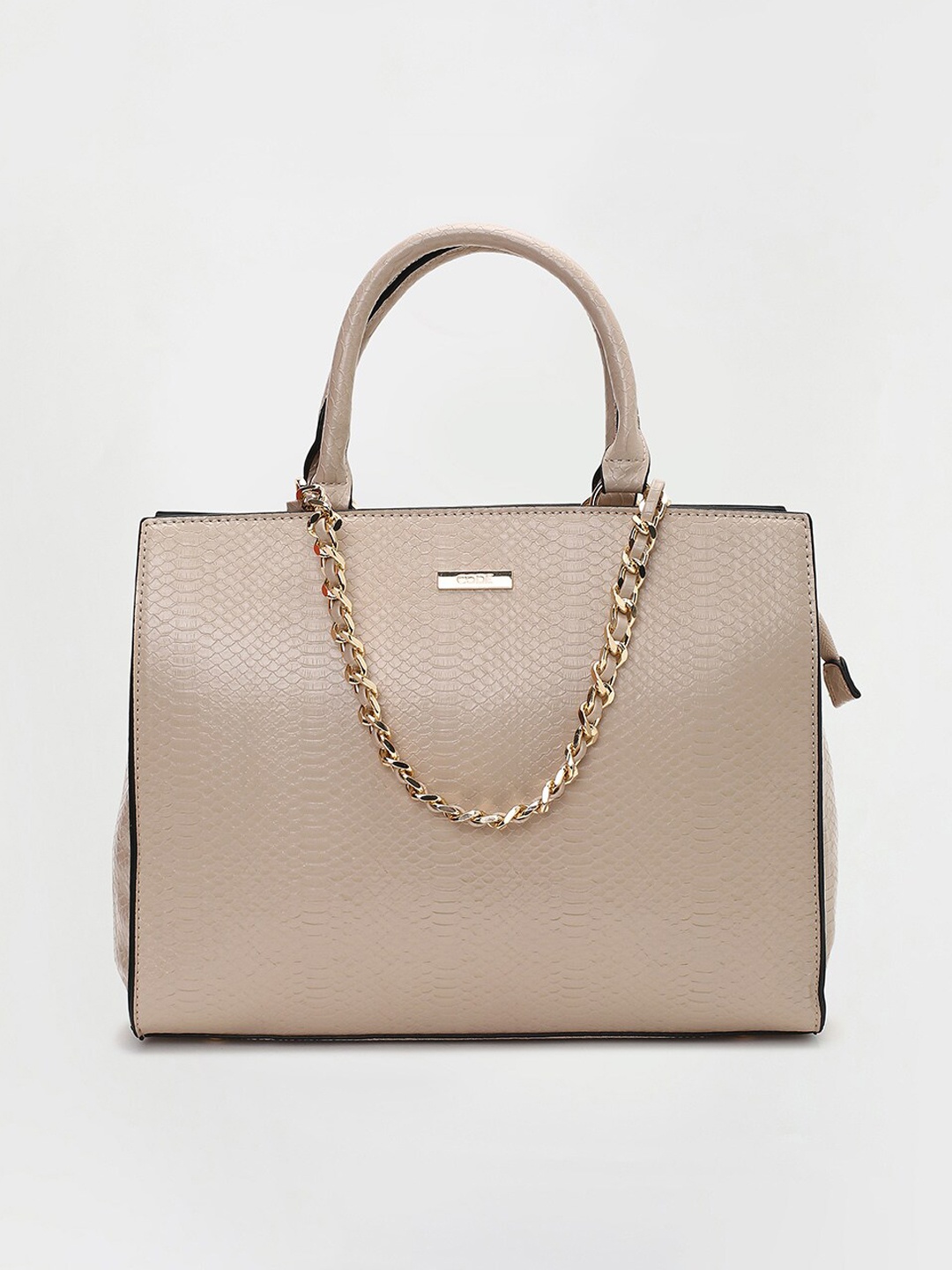 

CODE by Lifestyle Women Textured Handheld Bag, Peach