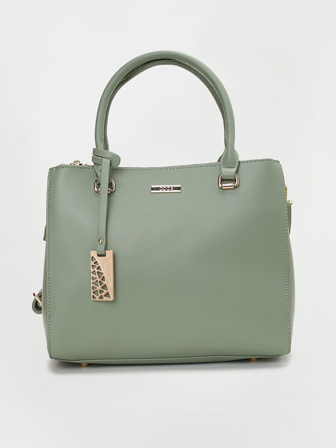 

CODE by Lifestyle Women Structured Handheld Bag, Green
