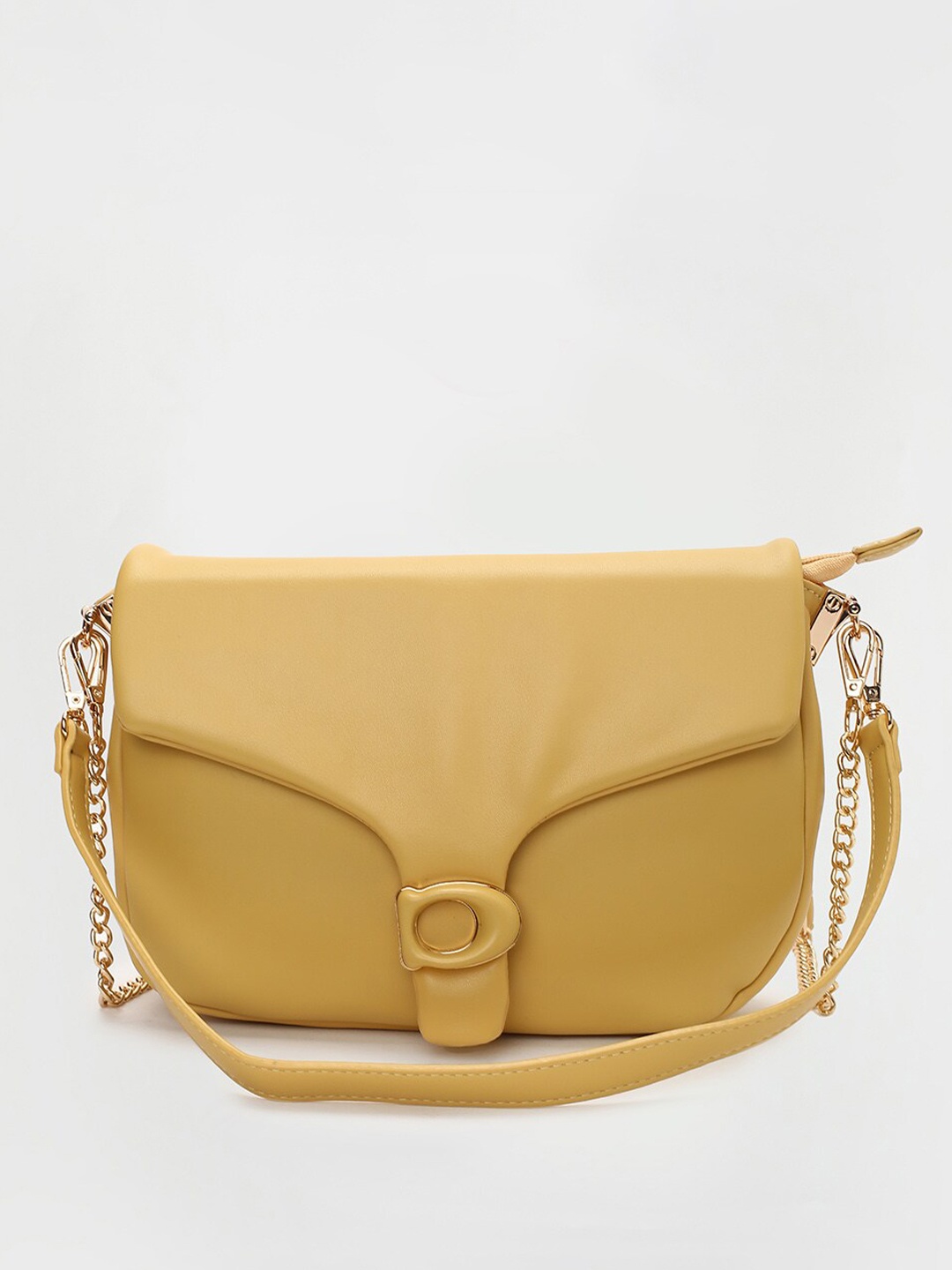 

Ginger by Lifestyle Structured Sling Bag, Yellow