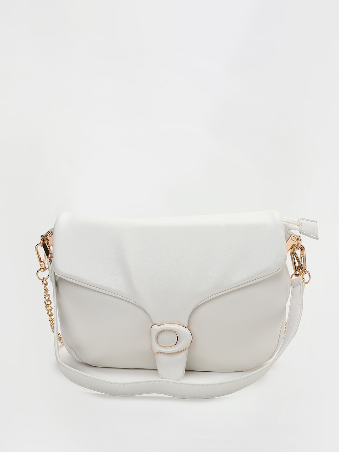 

Ginger by Lifestyle Structured Sling Bag, White