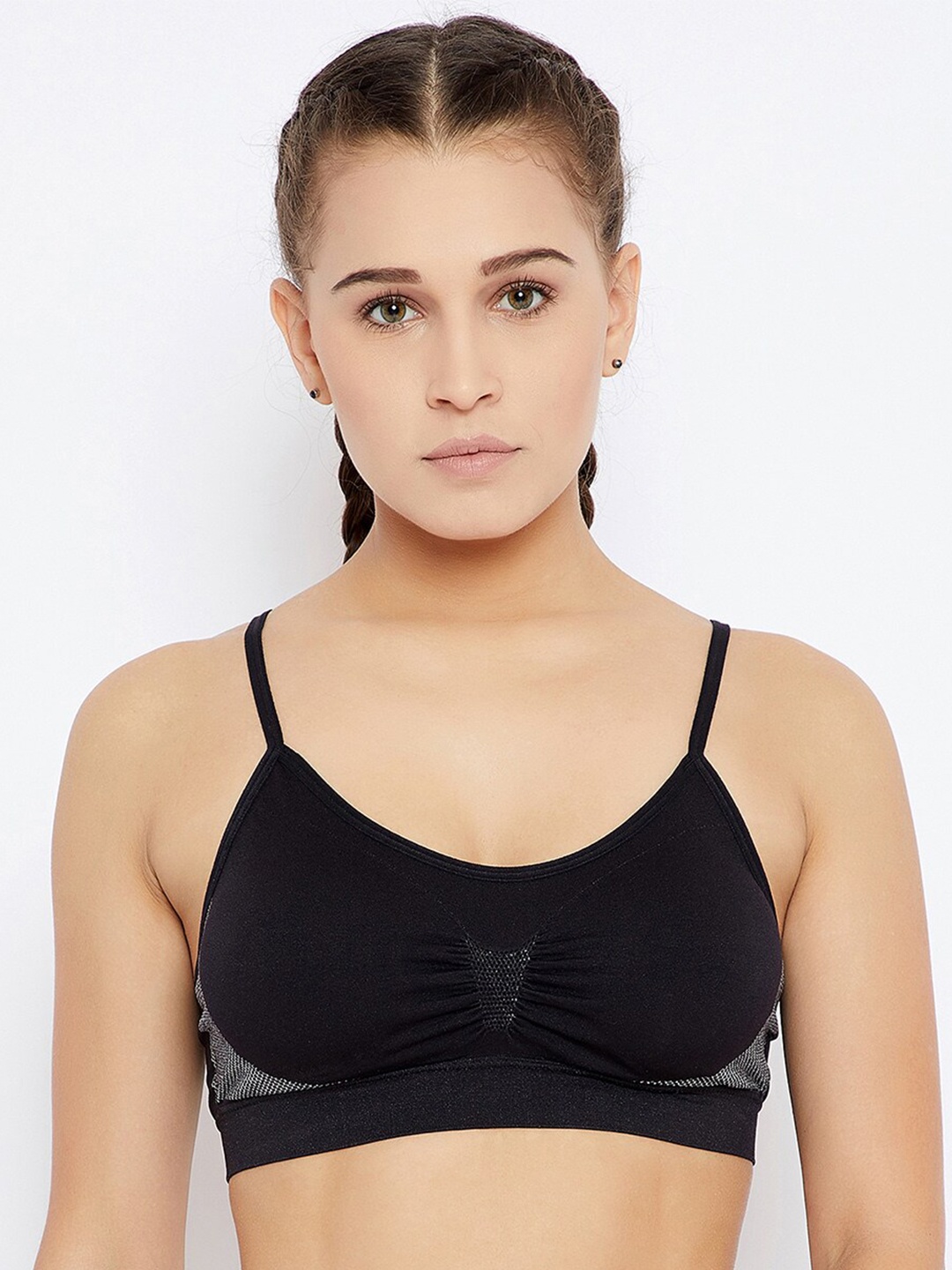 

C9 AIRWEAR Women Seamless Full Coverage Non Padded Everyday Bra, Black