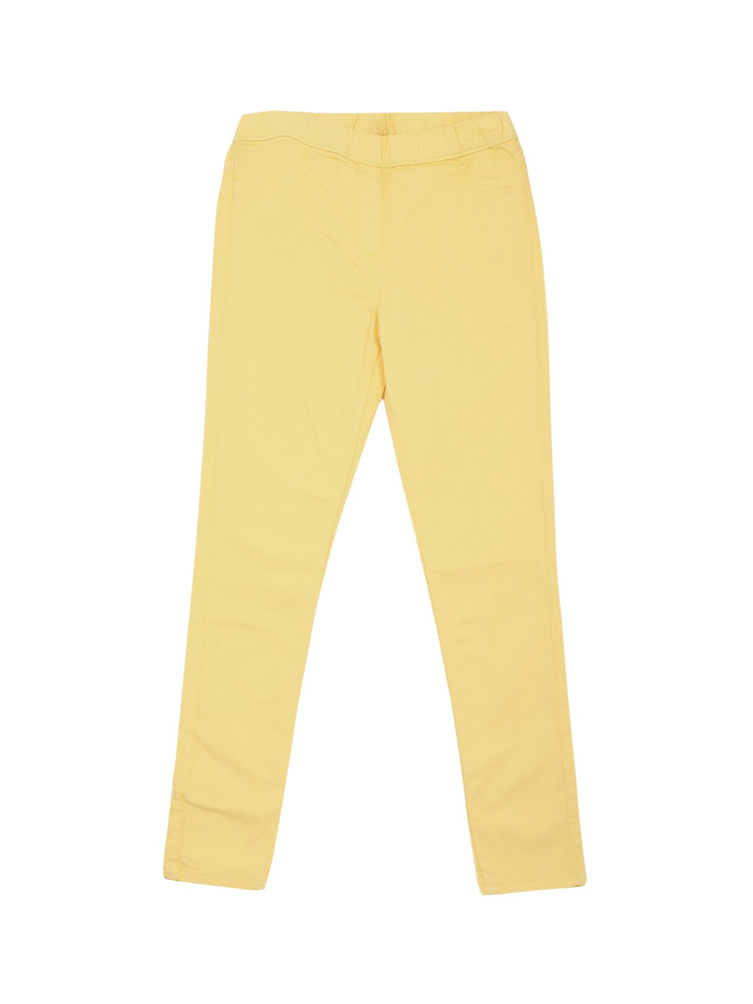 

Peter England Girls Mid-Rise Skinny Fit Jeans, Yellow