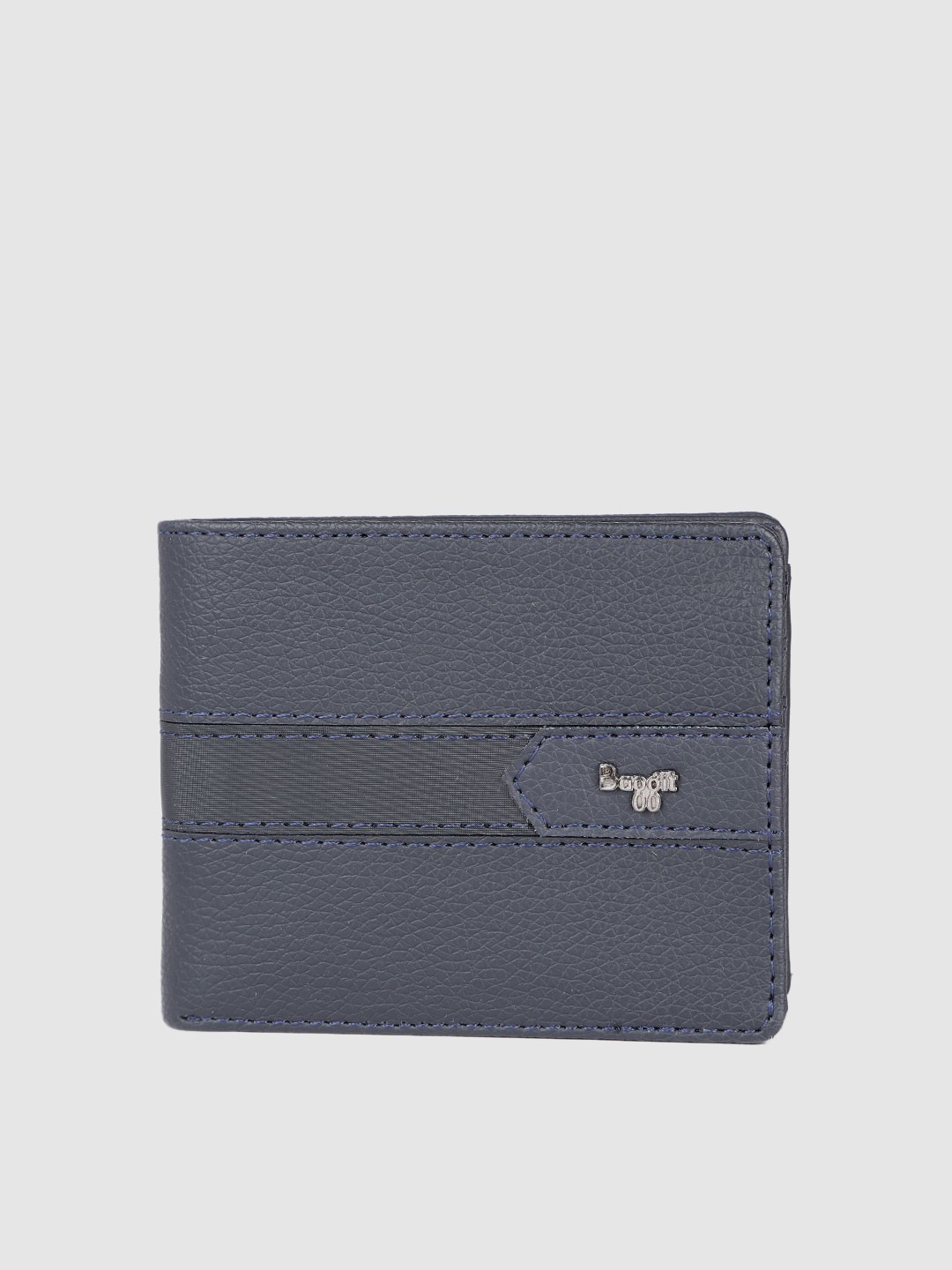 

Baggit Men Two Fold Wallet, Navy blue