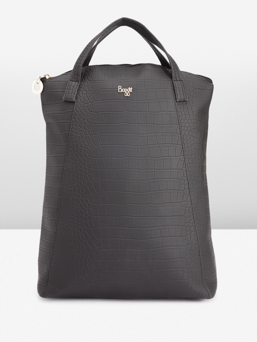 

Baggit Women Textured Backpack, Black