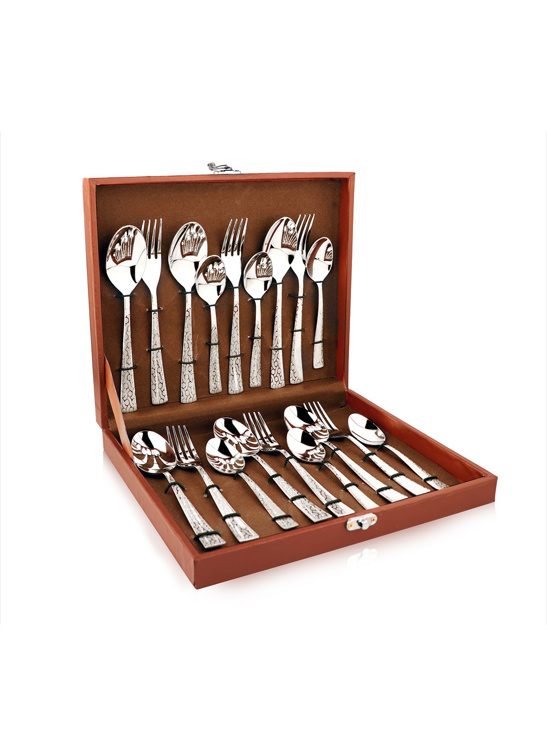 

FNS 18 Pieces Stainless Steel Cutlery Set, Silver