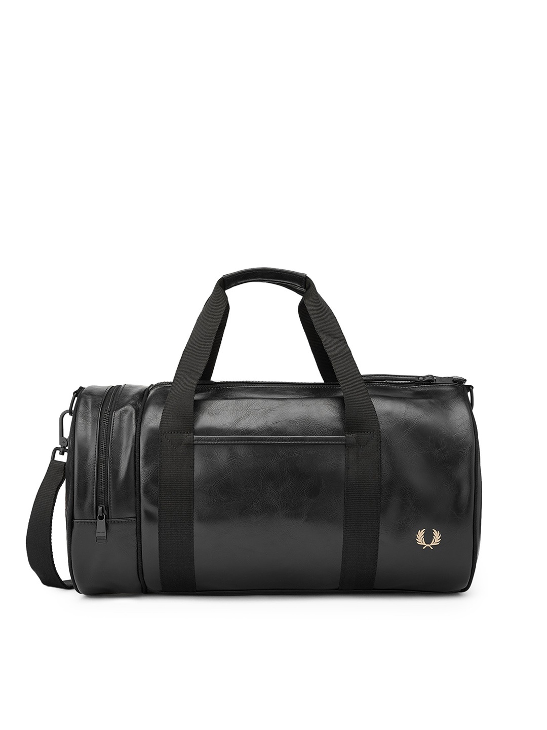 

Fred Perry Men Textured Duffel Bag, Black