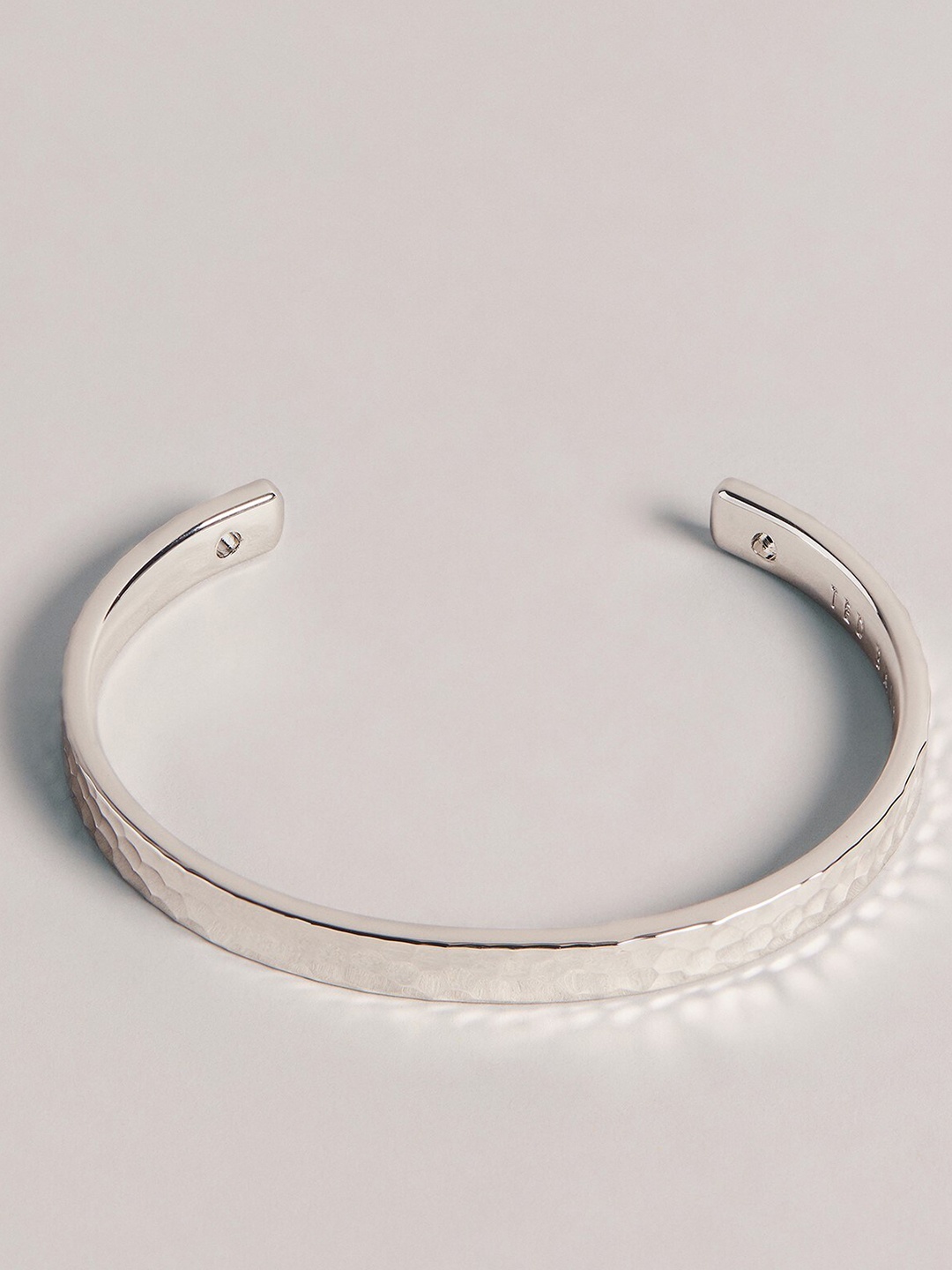 

Ted Baker Men Silver-Plated Kada Bracelet