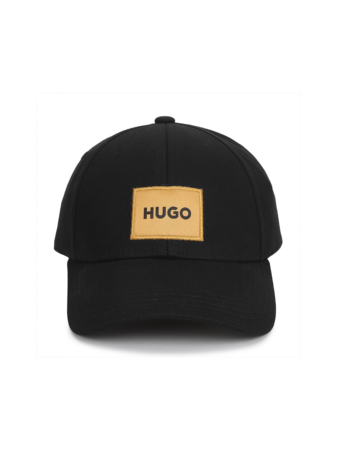 

HUGO Men Printed Cotton Baseball Cap, Black