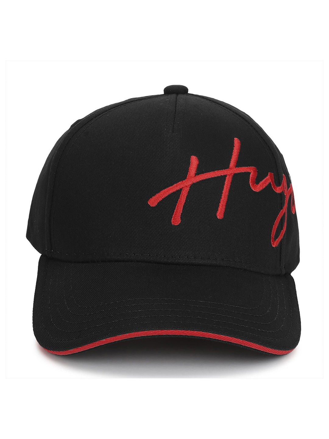 

HUGO Men Embroidered Cotton Baseball Cap, Black