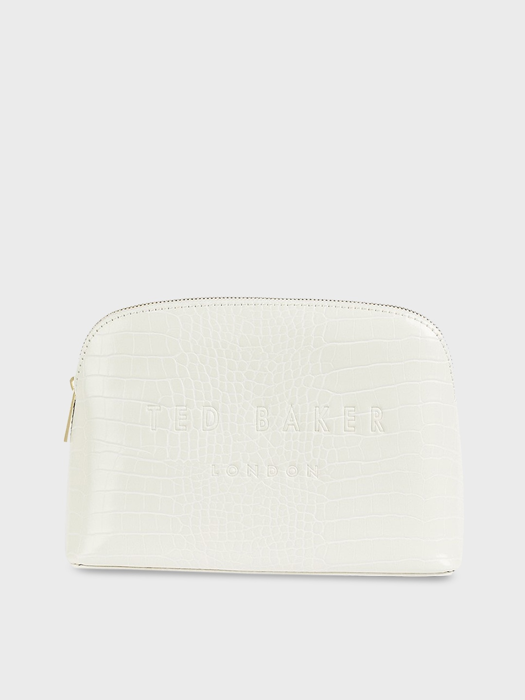 

Ted Baker Animal Textured Structured Sling Bag, Cream