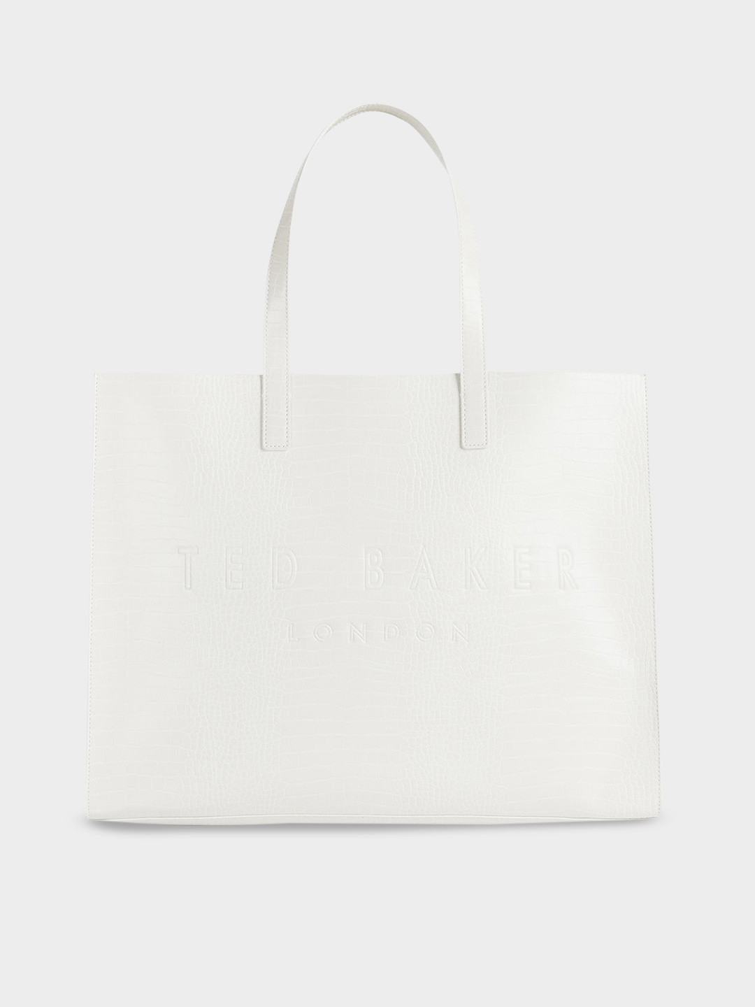 

Ted Baker Textured Oversized Shopper Shoulder Bag, White