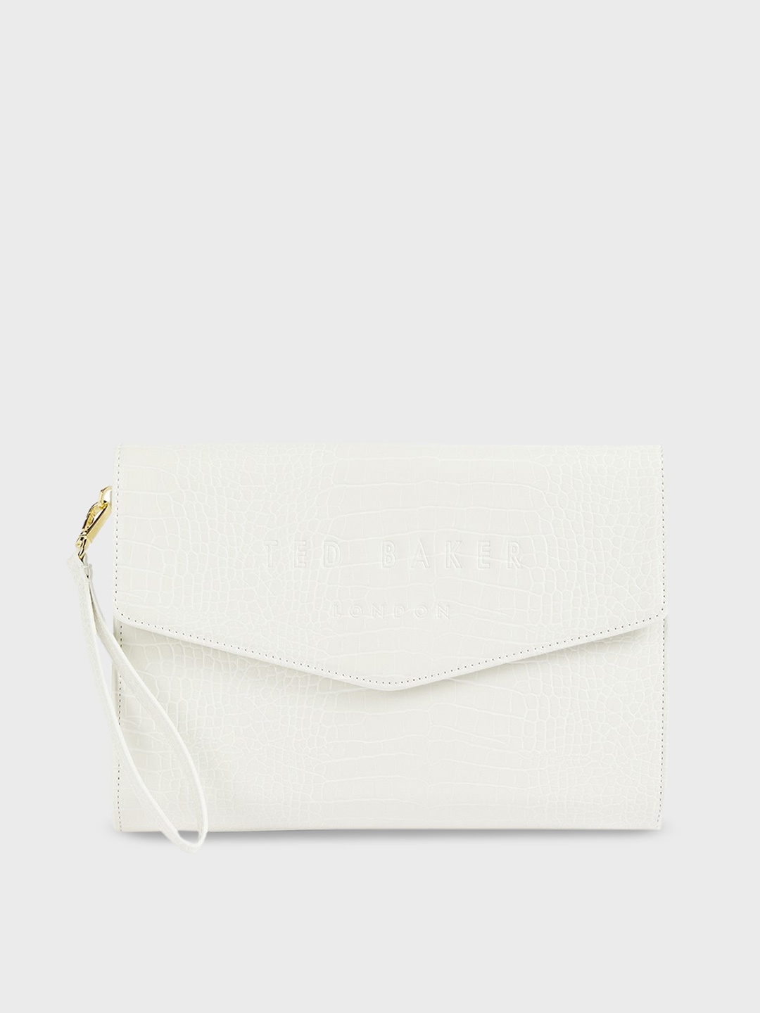 

Ted Baker Textured Cotton Structured Sling Bag, Cream