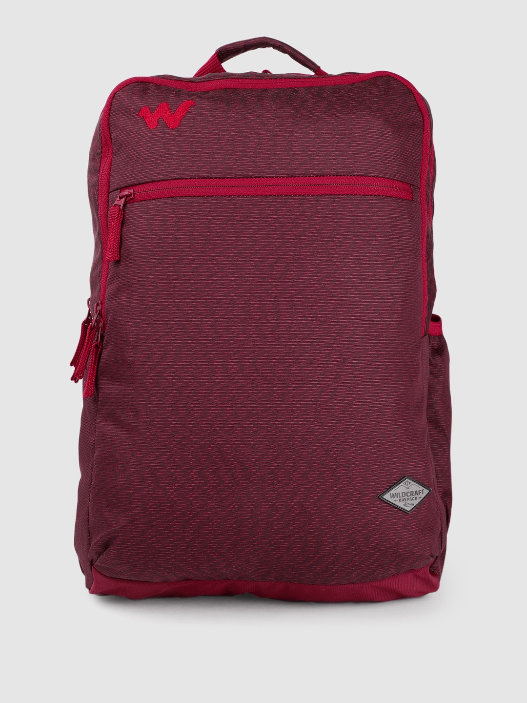 

Wildcraft Unisex Textured Evo 35 Backpack, Burgundy