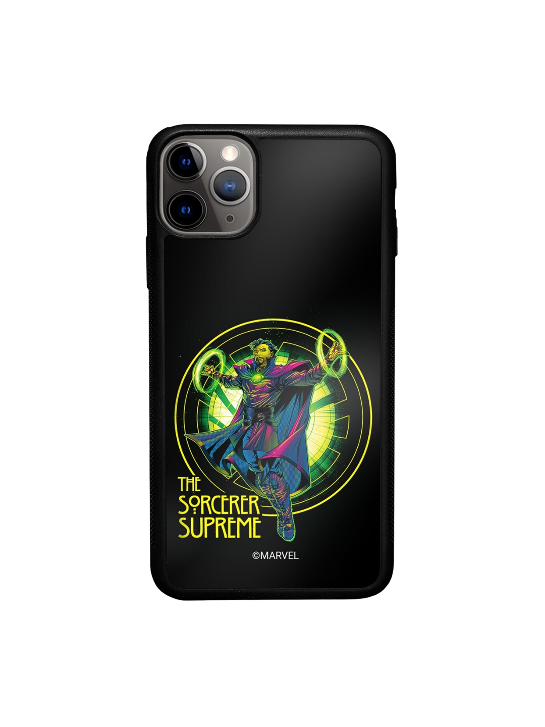 

macmerise The Sorcerer Supreme Design iPhone 11 Pro Bumper Back Case, White