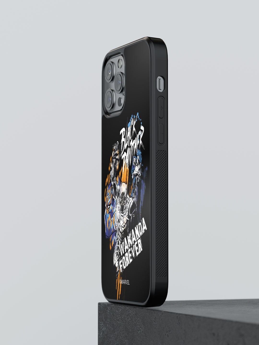 

macmerise Black Panther Sketch Design iPhone 13 Pro Phone Back Case