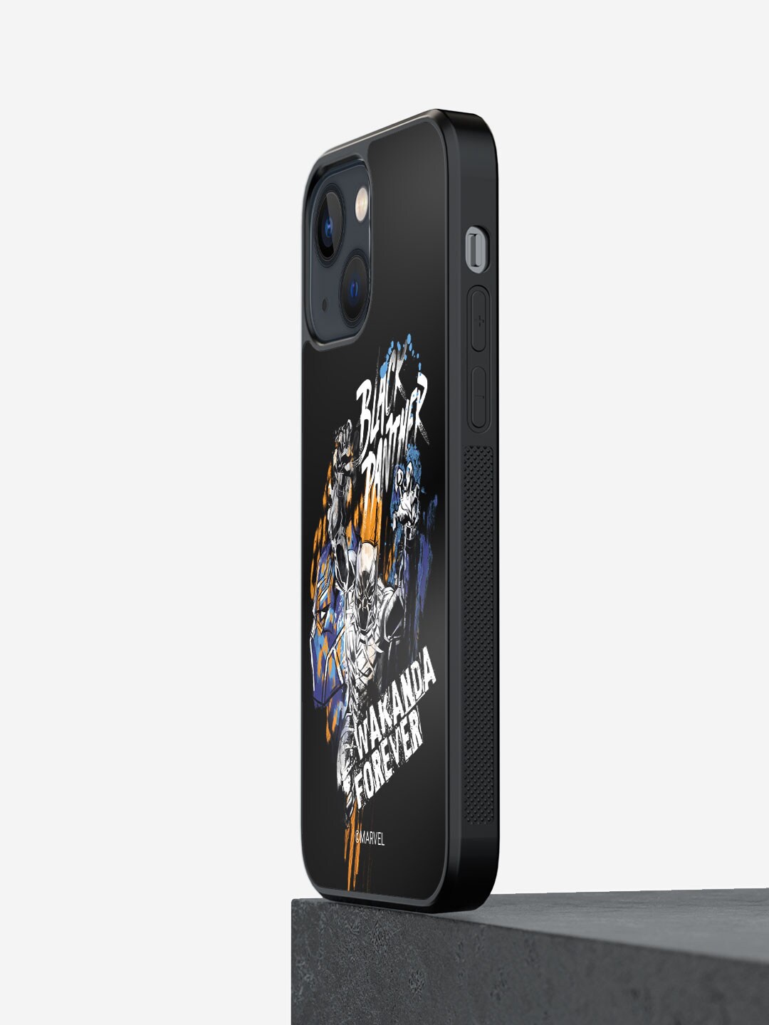 

macmerise Black Panther Sketch Design Printed iPhone 13 Mini Bumper Case