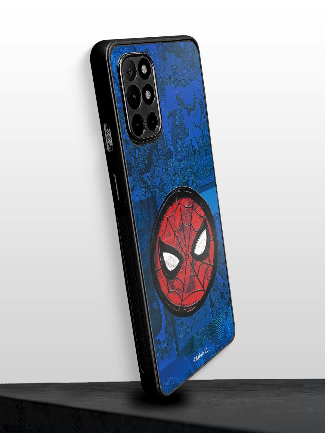 

macmerise Spidey Tingling Eyes Design Printed OnePlus 8T Bumper Case, Blue