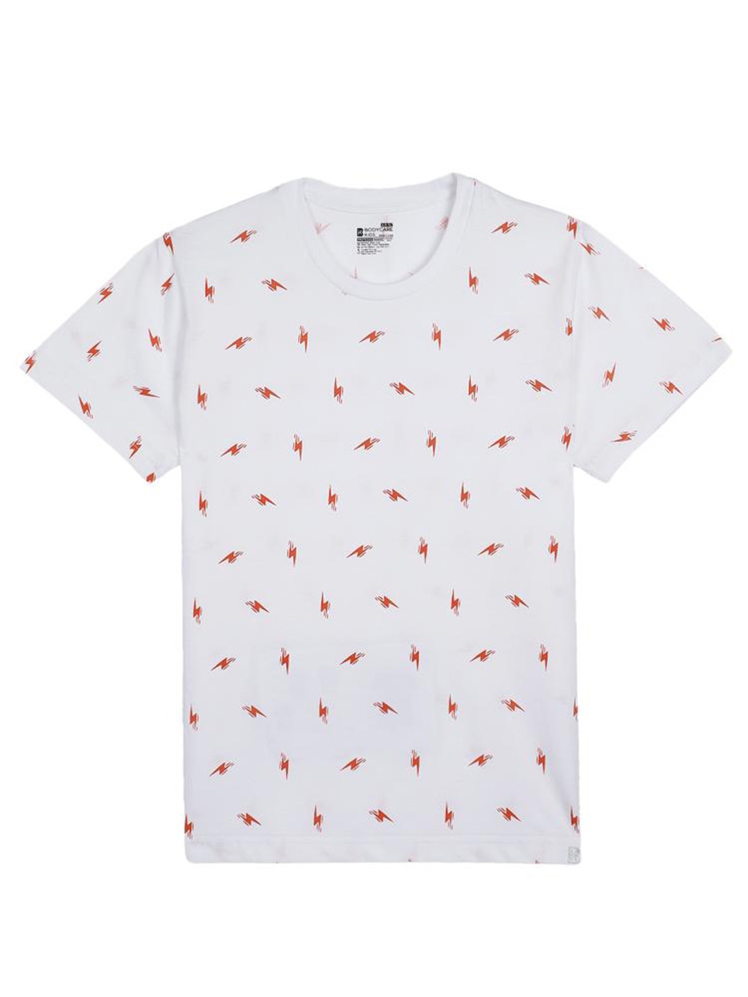 

Bodycare Kids Boys Conversational Printed Cotton T-shirt, White