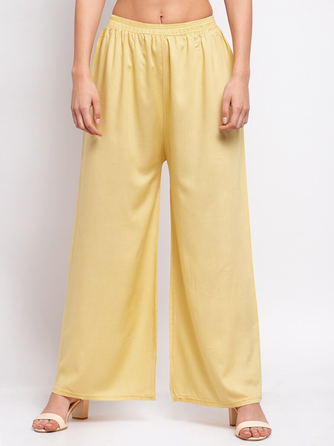 

KLOTTHE Women Wide Leg Palazzo, Beige
