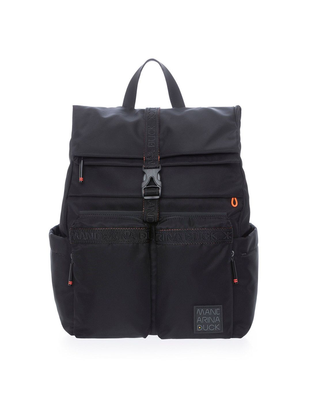 

MANDARINA DUCK Men Water Resistant Laptop Backpack, Black
