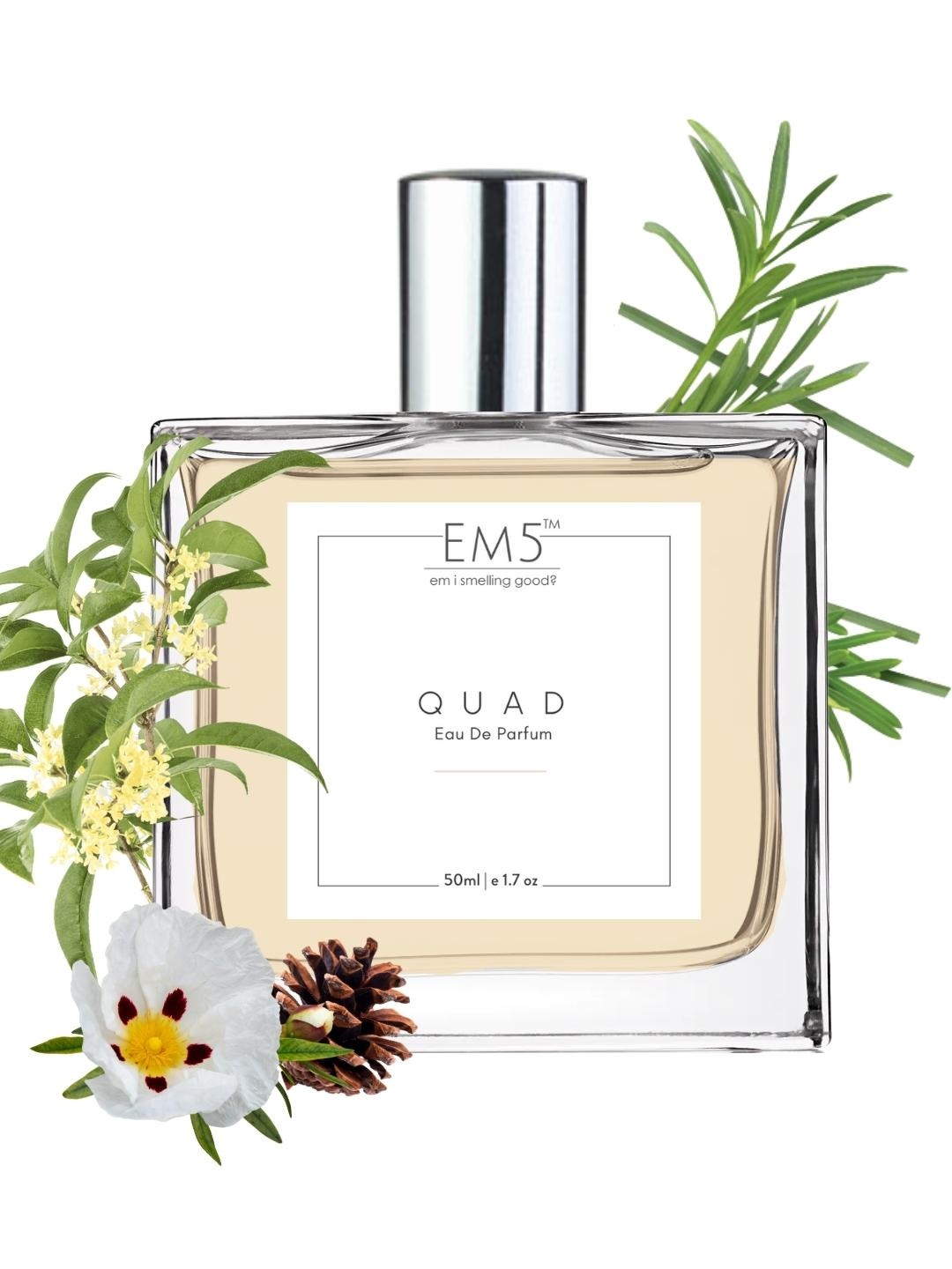 

EM5 Men Quad Long-Lasting Eau De Parfum - 50ml, Beige
