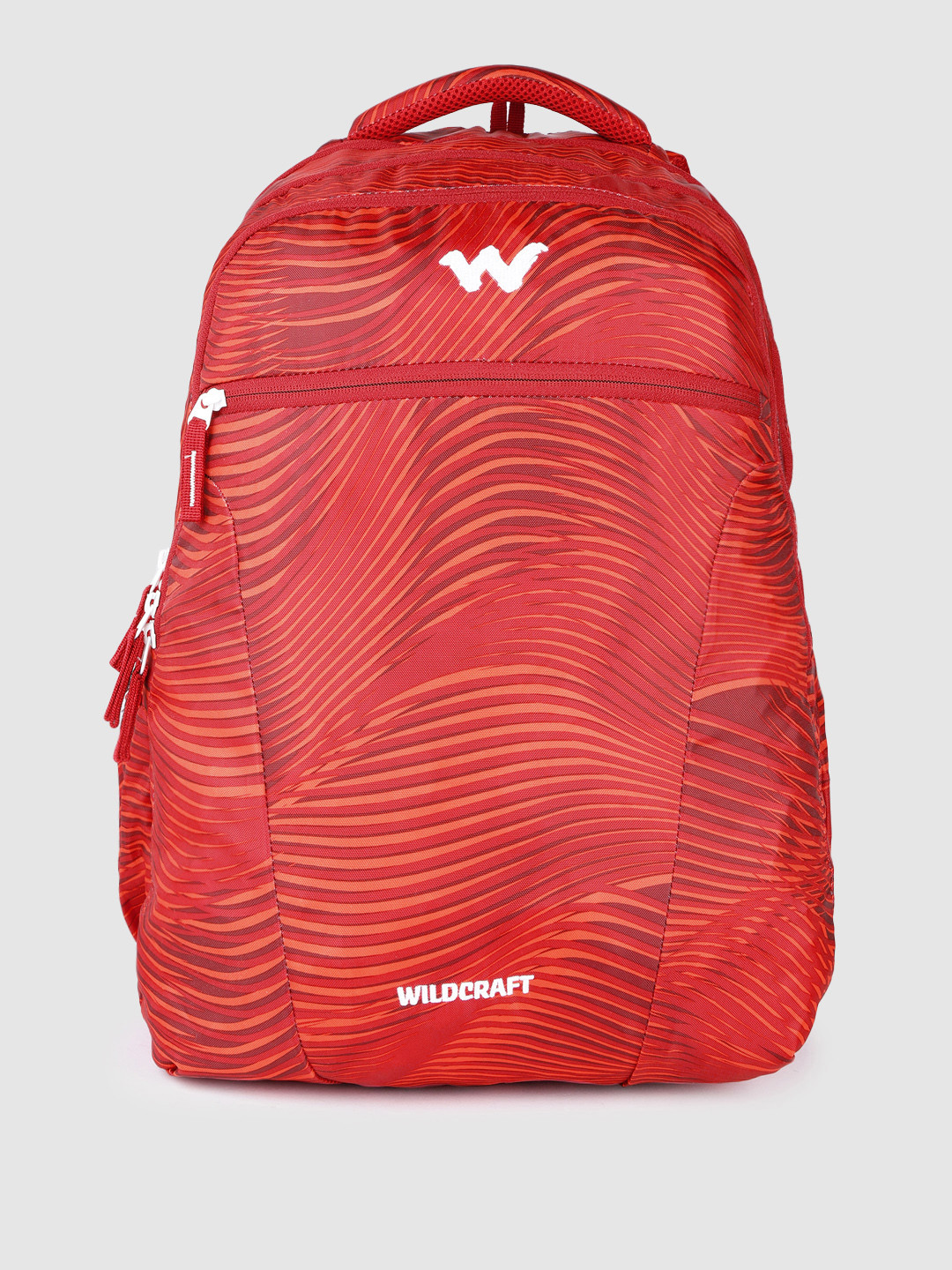 

Wildcraft Unisex Bravo 45 LP Abstract Printed Backpack, Red