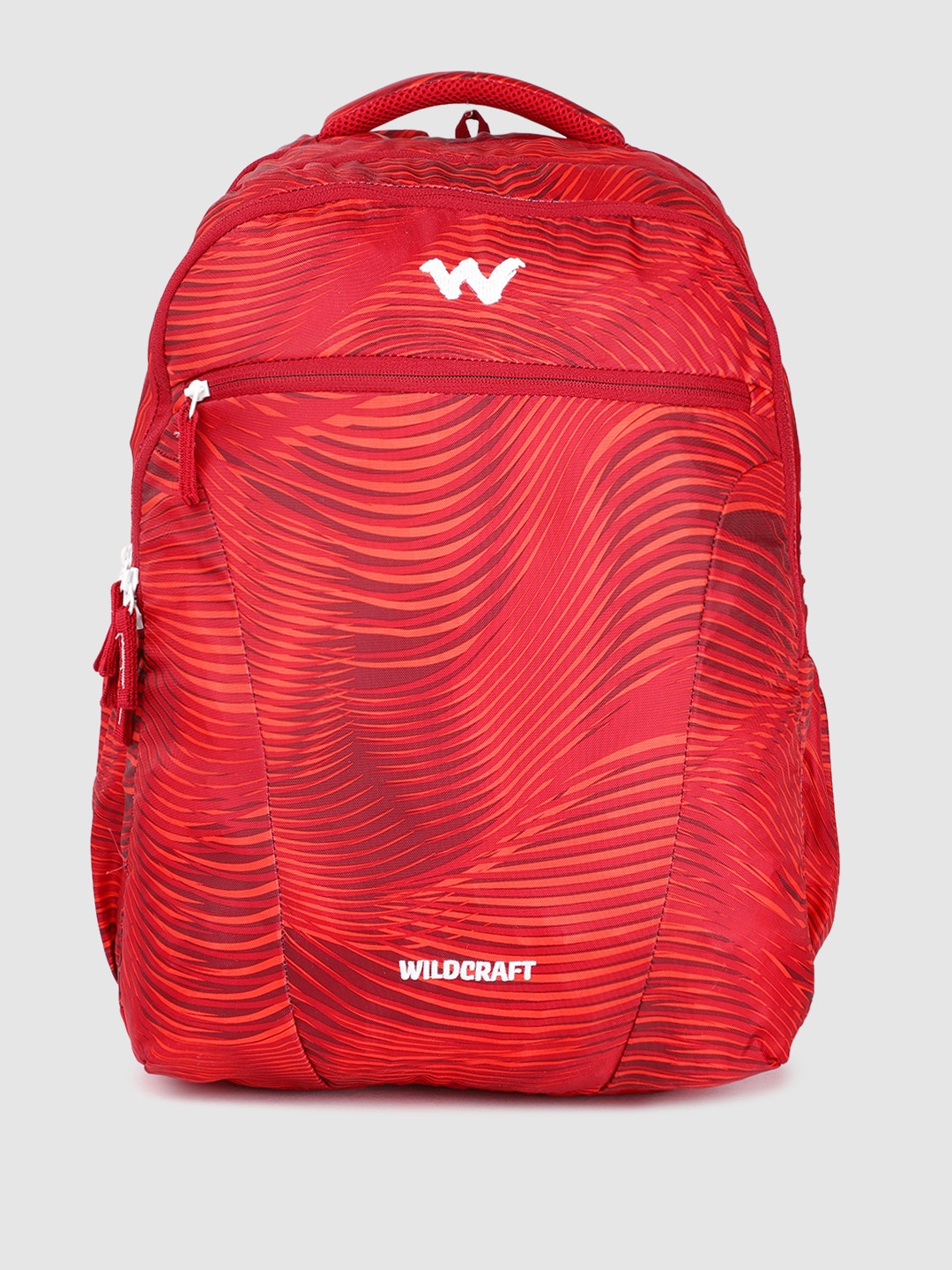 

Wildcraft Unisex Bravo 45 LP Abstract Printed Backpack, Red