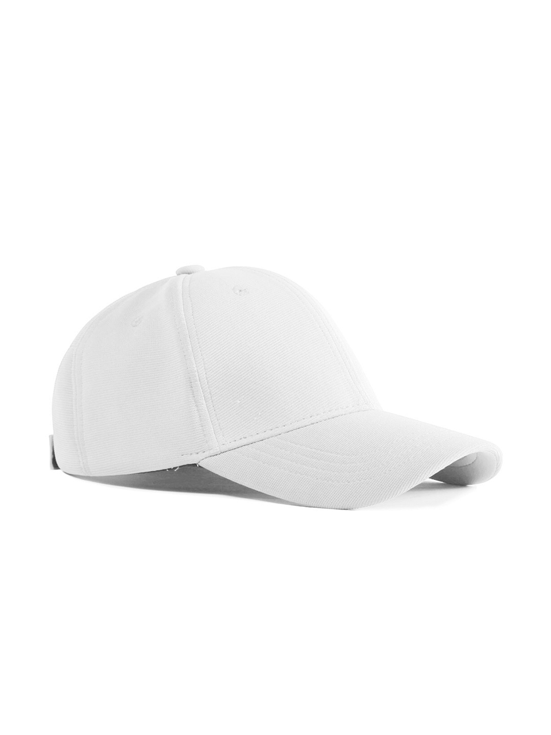 

Omtex Men Textured Baseball Cap, White