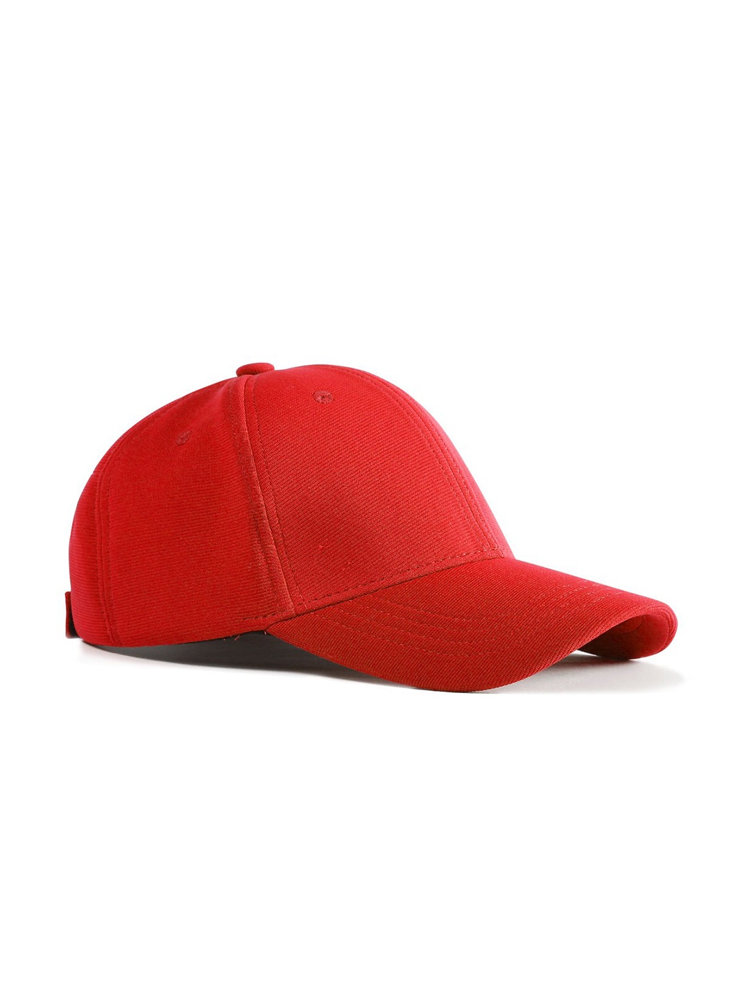 

Omtex Men Textured Baseball Cap, Red