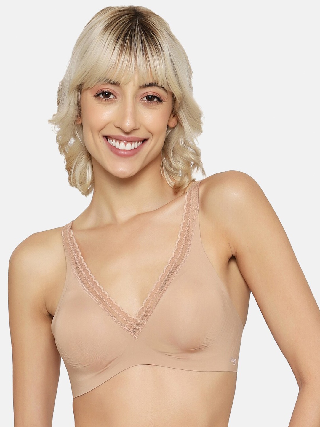 

Sloggi sloggi body adapt twist Half Coverage Wireless Lightly Padded T-Shirt Bra, Brown
