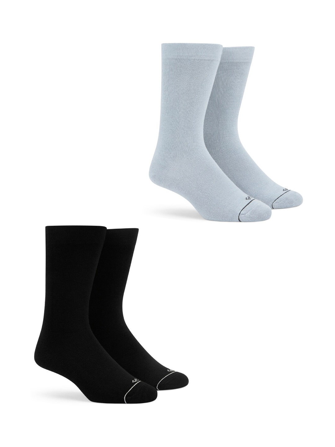 

Dynamocks Pack Of 2 Calf-Length Socks, Black