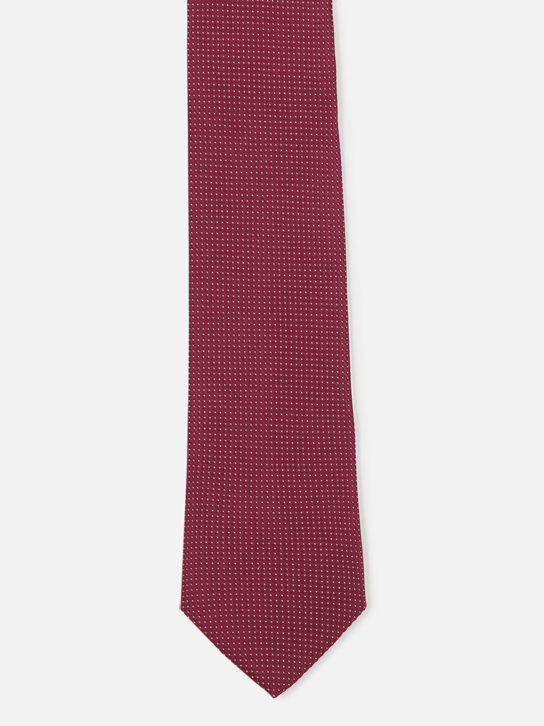 

Peter England Men Printed Broad Tie, Maroon