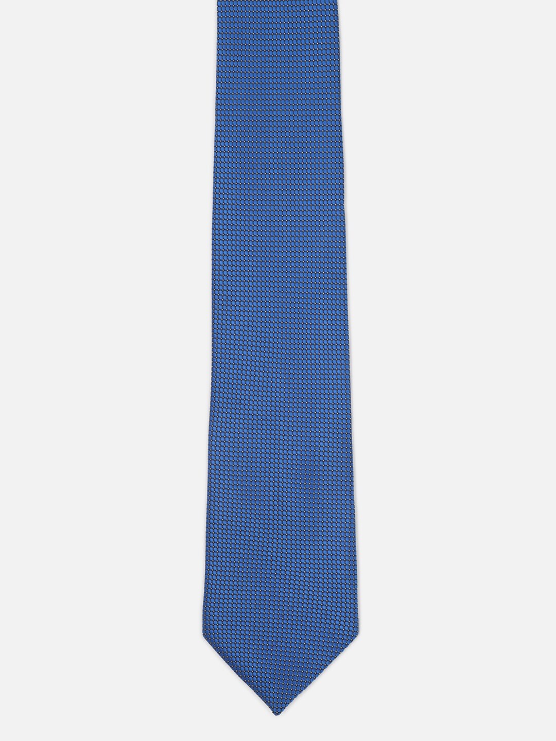 

Peter England Men Printed Broad Tie, Blue