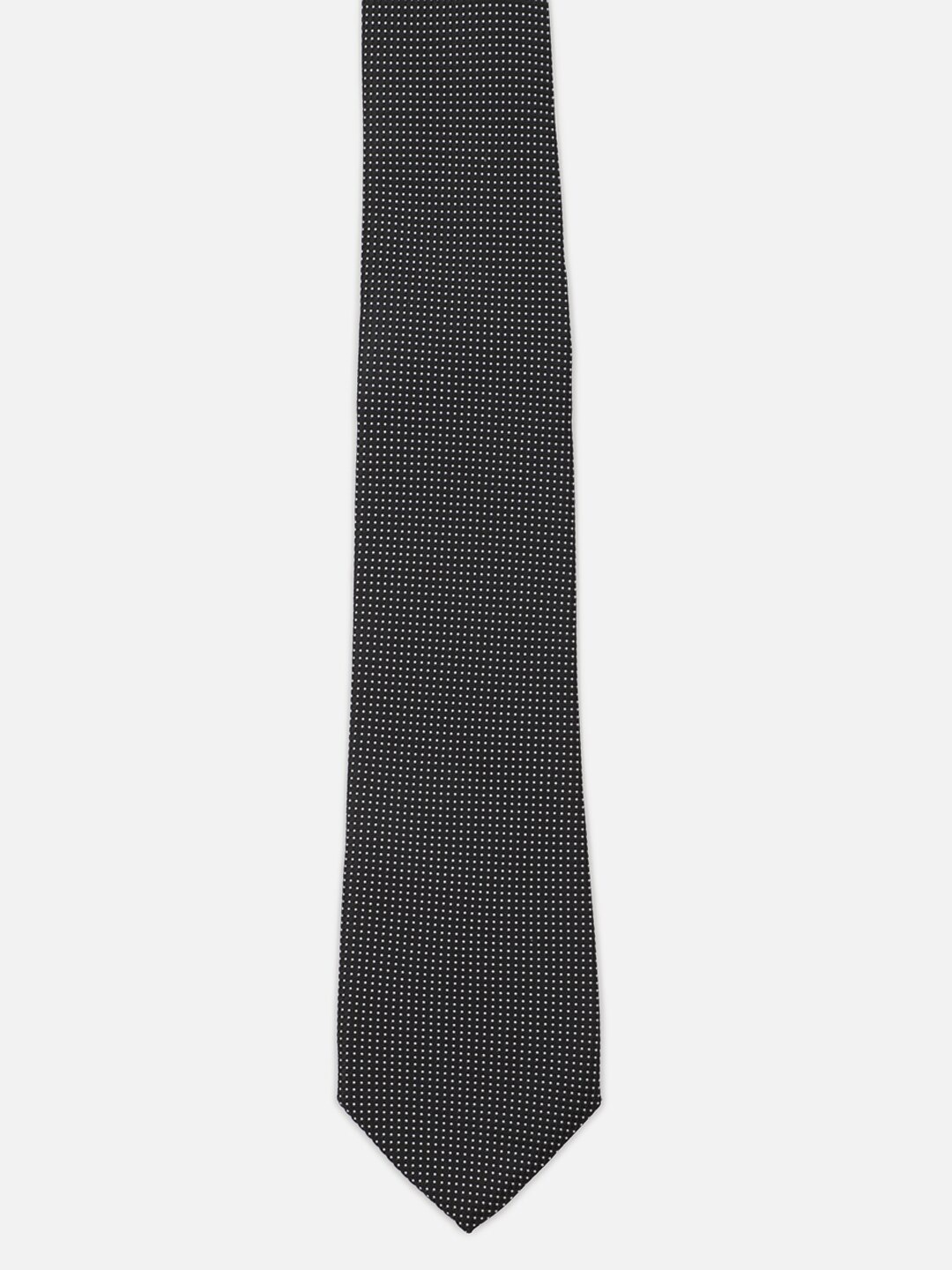 

Peter England Men Printed Formal Broad Tie, Black