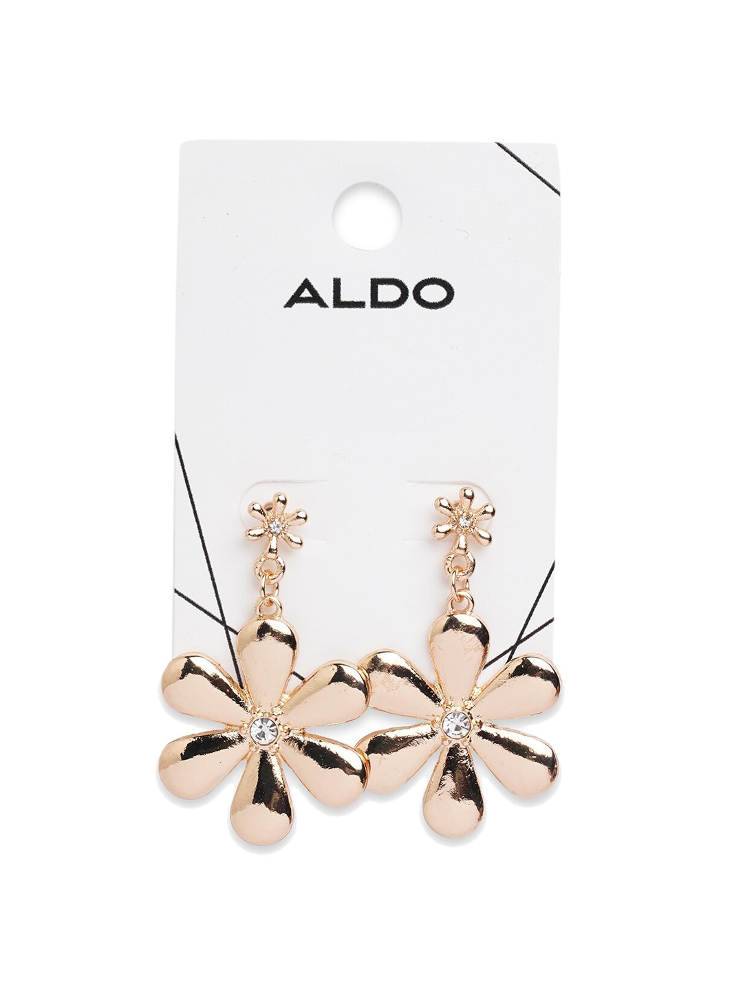 

ALDO Gold-Plated Floral Drop Earrings