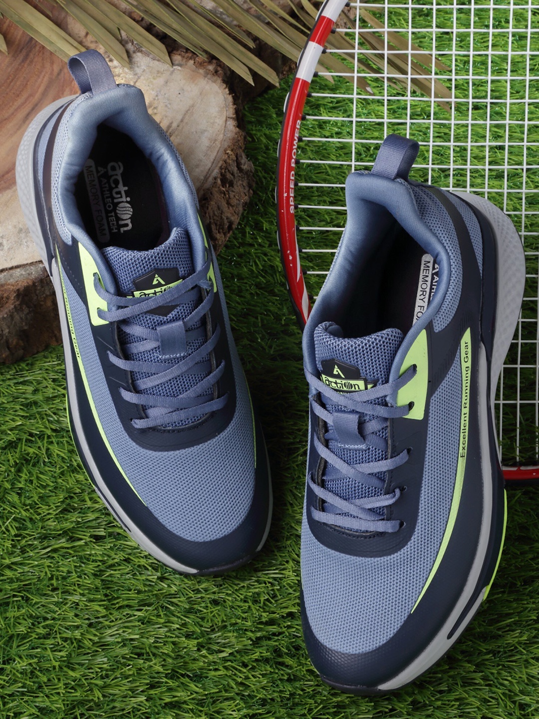 

Action Men Air Max Mesh Non-Marking Running Shoes, Navy blue