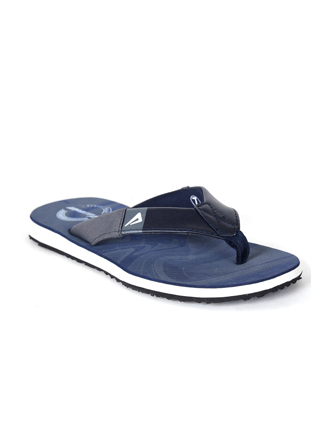 

IMPAKTO Men Printed Thong Flip-Flops, Blue