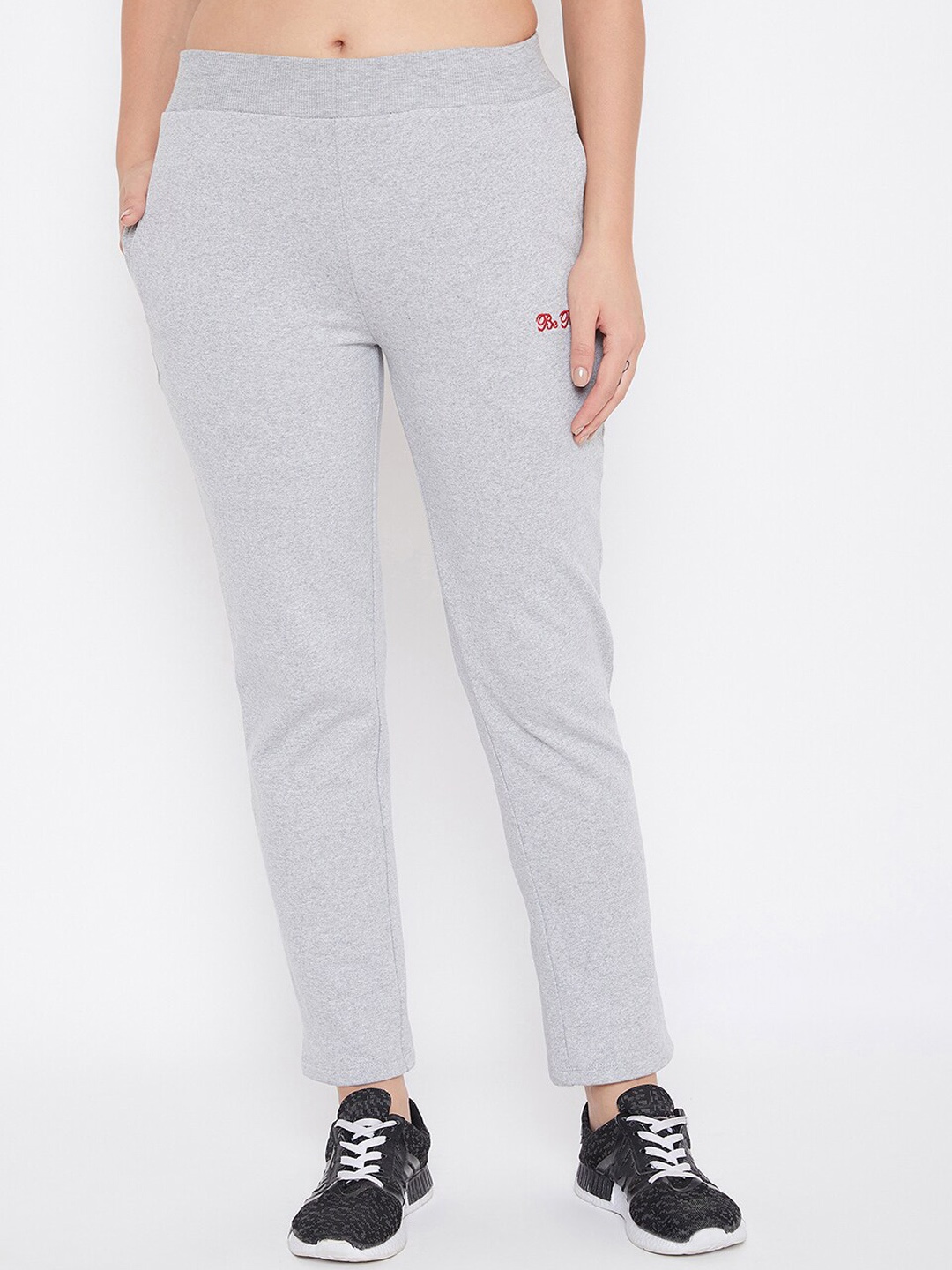 

PERFKT-U Women Straight Fit Track Pants, Grey