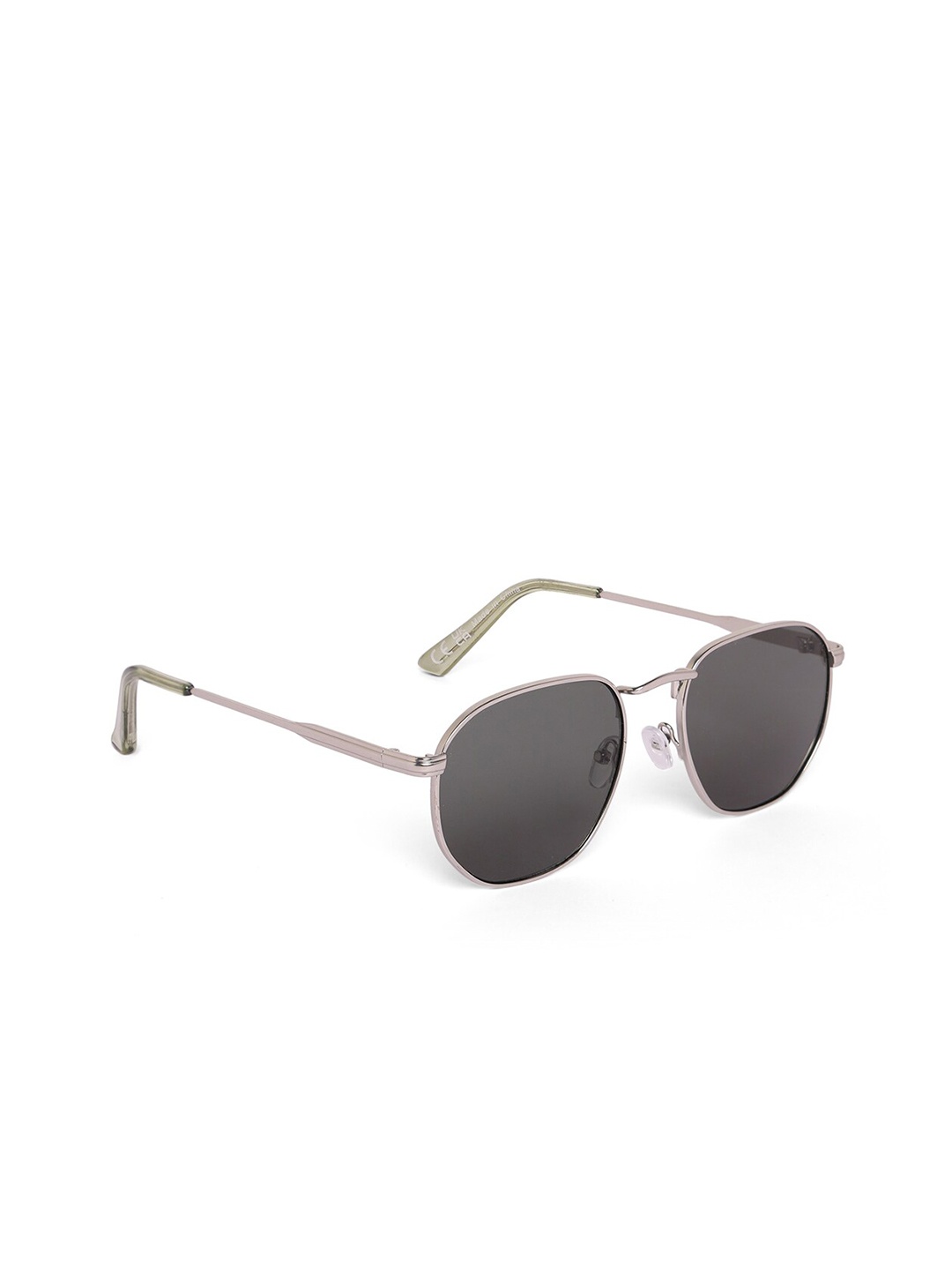 

ALDO Men Full Rim Regular Lens Aviator Sunglasses- 684070841277, Black