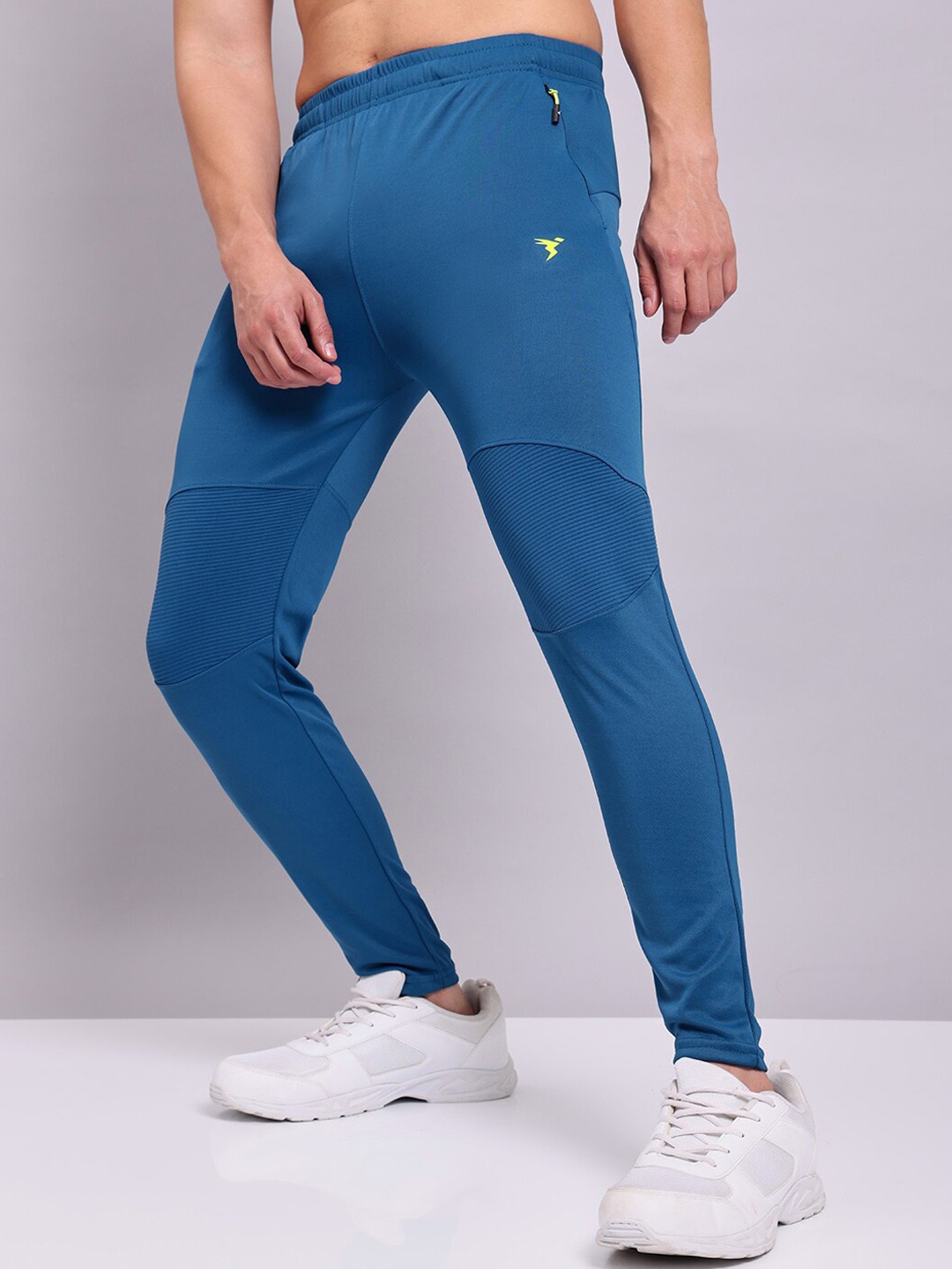 

Technosport Men Slim Fit Anti Microbial Track Pants, Teal