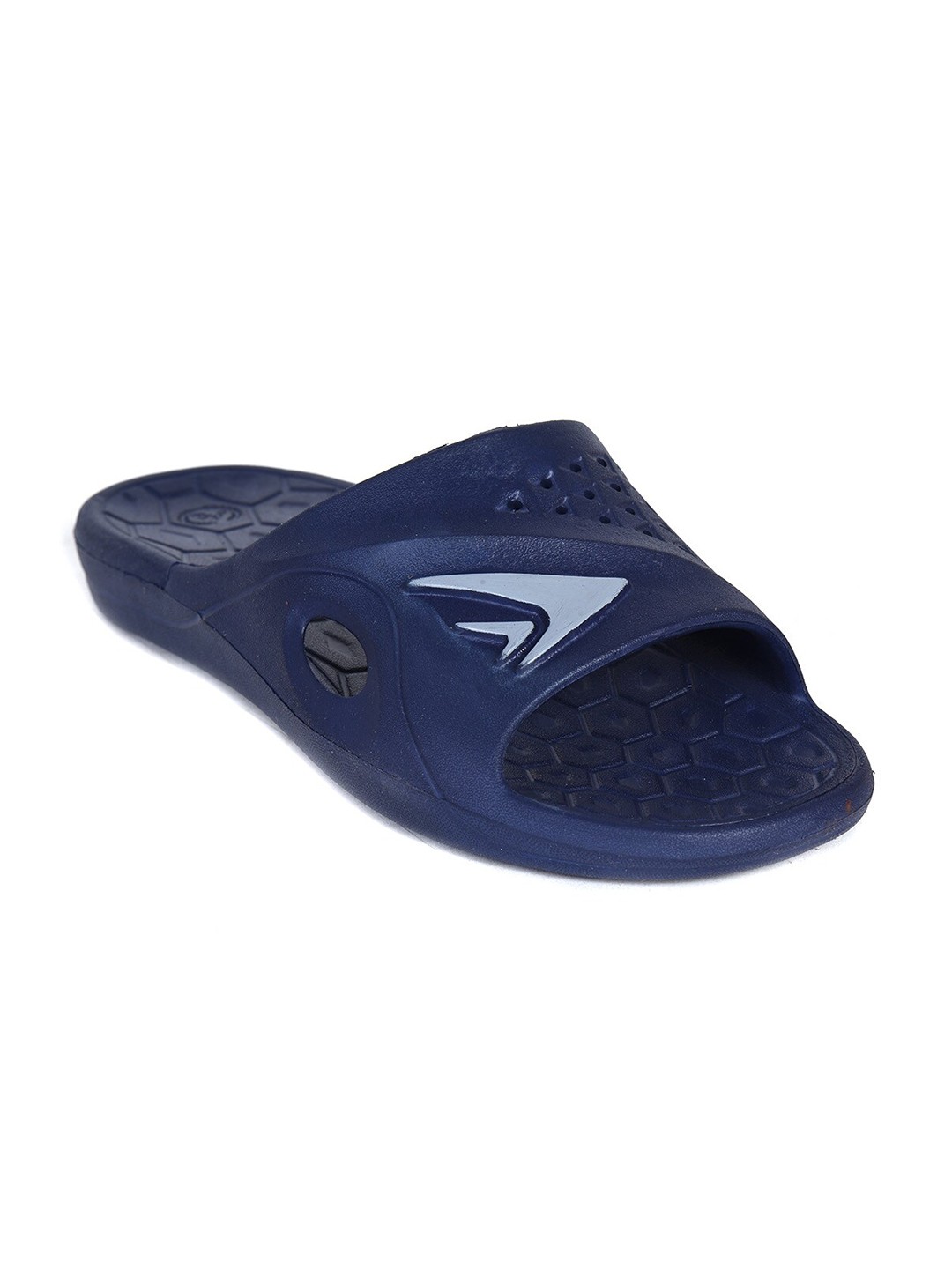 

Ajanta Men Self Design Sliders, Blue