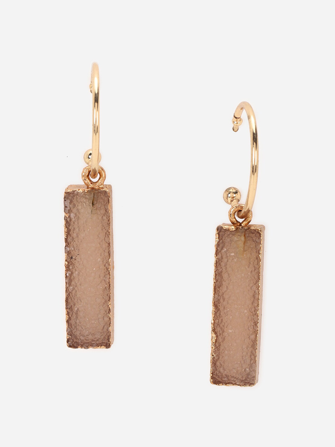 

FOREVER 21 Brown Contemporary Drop Earrings